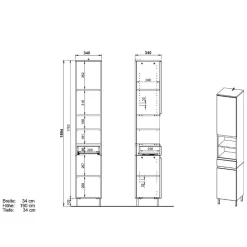 Hochschrank Viper*Pharao24 Outlet