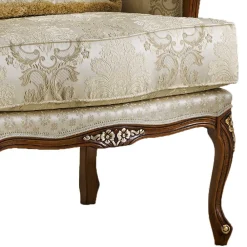 Outlet Hochwertiger Kaminsessel Easy Polstermöbel|Wohnzimmer Sessel