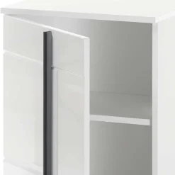 Hot Hohe Bad Kommode Fricossa Badezimmerschränke|Bad Unterschränke