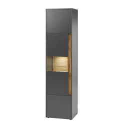 Outlet Hohe Vitrine Uzniana Wohnzimmerschrank|Vitrinenschrank