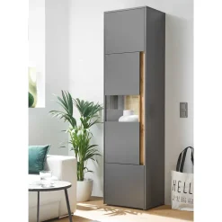 Outlet Hohe Vitrine Uzniana Wohnzimmerschrank|Vitrinenschrank