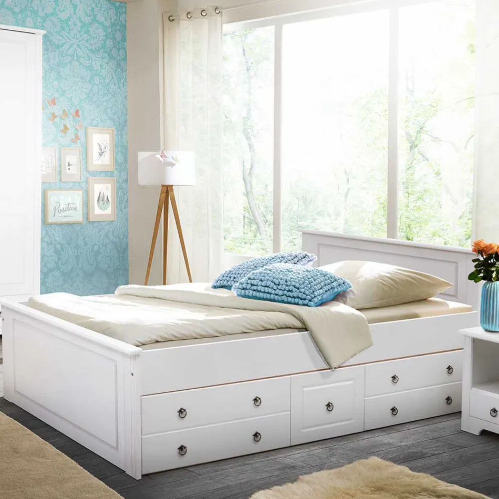 Holz Doppelbett Sadanos*Pharao24 Discount