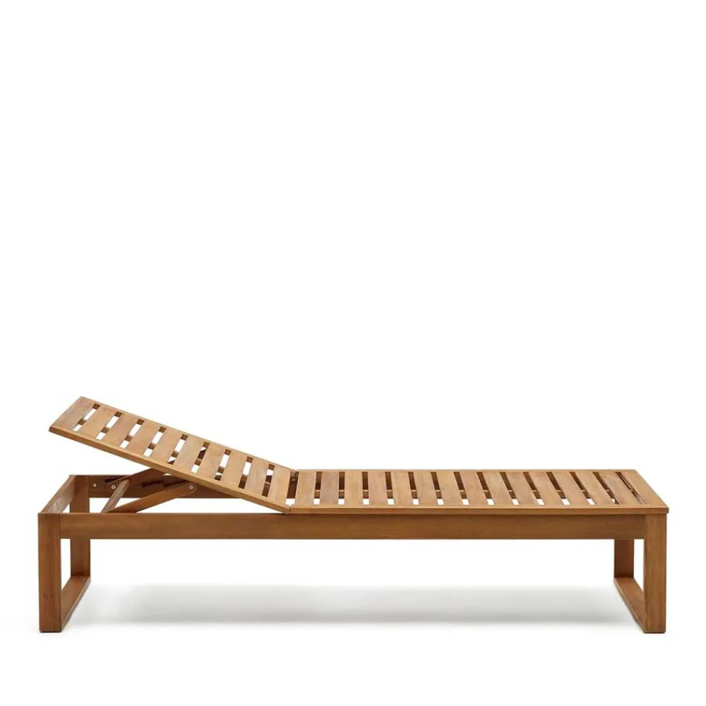 Outlet Holz Gartenliege Tephanion Gartenmöbel|Liegen