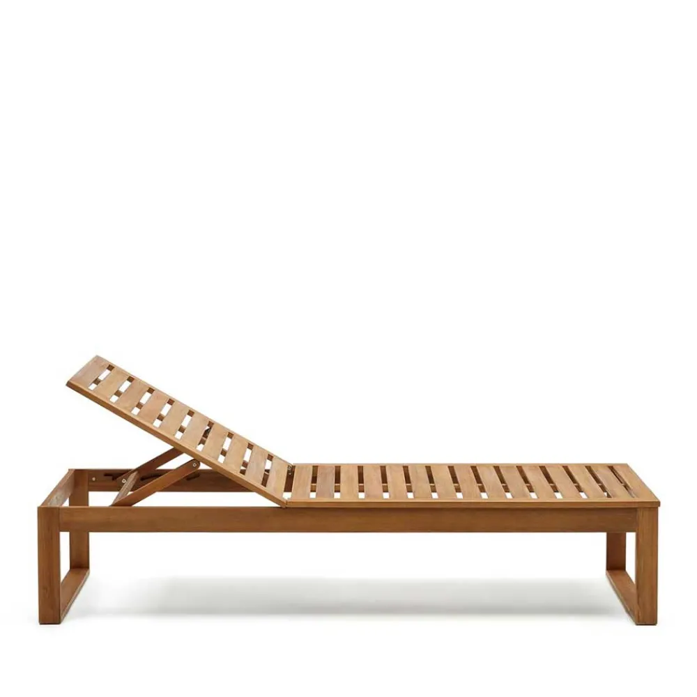 Outlet Holz Gartenliege Tephanion Gartenmöbel|Liegen