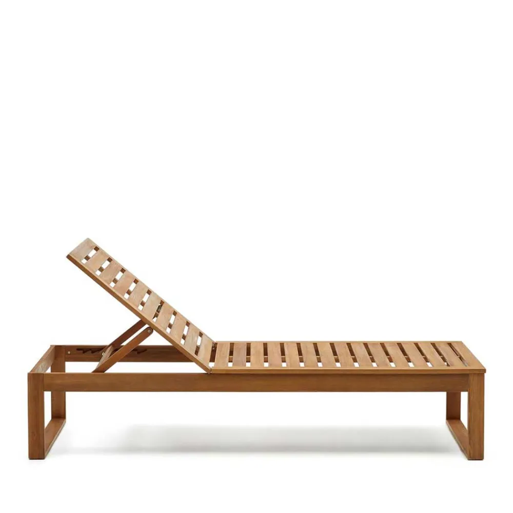 Outlet Holz Gartenliege Tephanion Gartenmöbel|Liegen