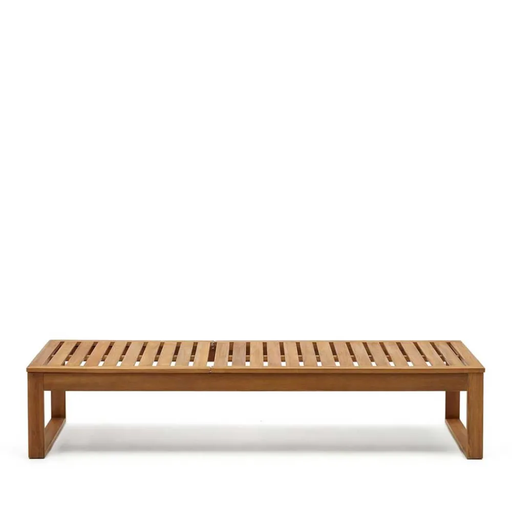 Outlet Holz Gartenliege Tephanion Gartenmöbel|Liegen