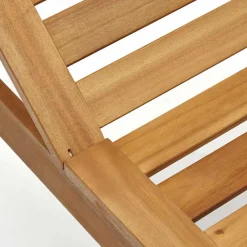 Outlet Holz Gartenliege Tephanion Gartenmöbel|Liegen