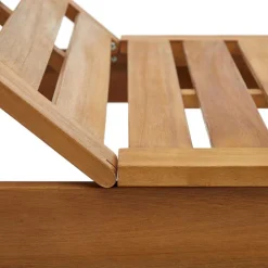 Outlet Holz Gartenliege Tephanion Gartenmöbel|Liegen