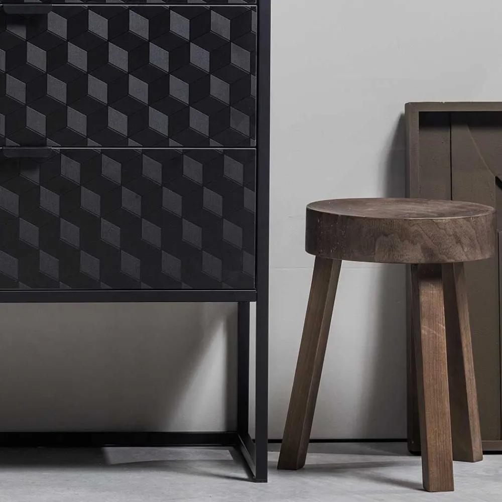 Holz Hocker Richy*Pharao24 New