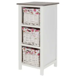 Outlet Holz Regal mit Körben Dream Massivholzregale|Standregale