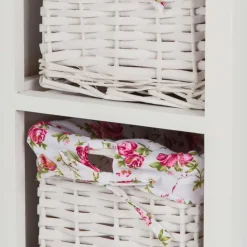 Outlet Holz Regal mit Körben Dream Massivholzregale|Standregale