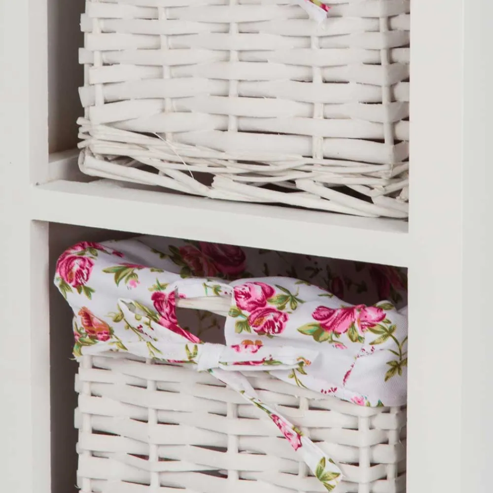 Outlet Holz Regal mit Körben Dream Massivholzregale|Standregale