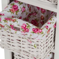 Outlet Holz Regal mit Körben Dream Massivholzregale|Standregale