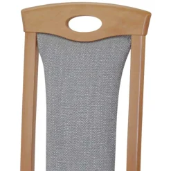 Discount Holz Stühle gepolstert Malawi Hochlehner|Lederstühle