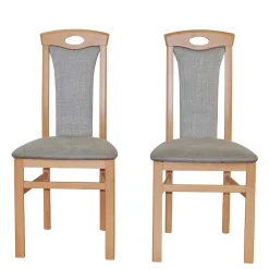 Discount Holz Stühle gepolstert Malawi Hochlehner|Lederstühle