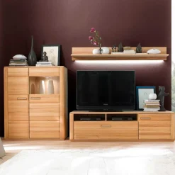 Online Holz Wohnwand Phelix Wohnzimmerschrank|Wohnwand 300 Cm