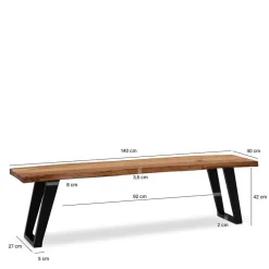 Online Holzbank Loco Küchenbank|Holzbänke