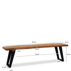 Online Holzbank Loco Küchenbank|Holzbänke