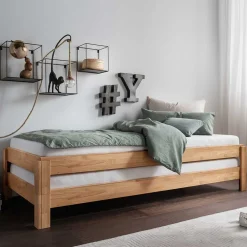 Clearance Holzbett Cimas Einzelbetten|Massivholzbetten