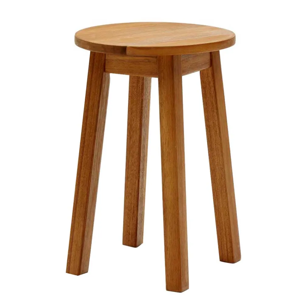 Outlet Holzhocker Adendro Sitzhocker|Hocker