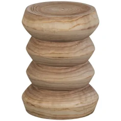 Holzhocker rustikal Shoko*Pharao24 Online