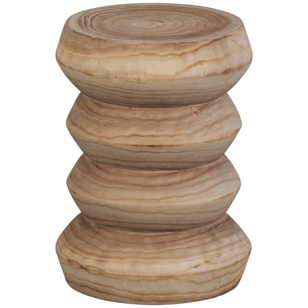 Holzhocker rustikal Shoko*Pharao24 Online