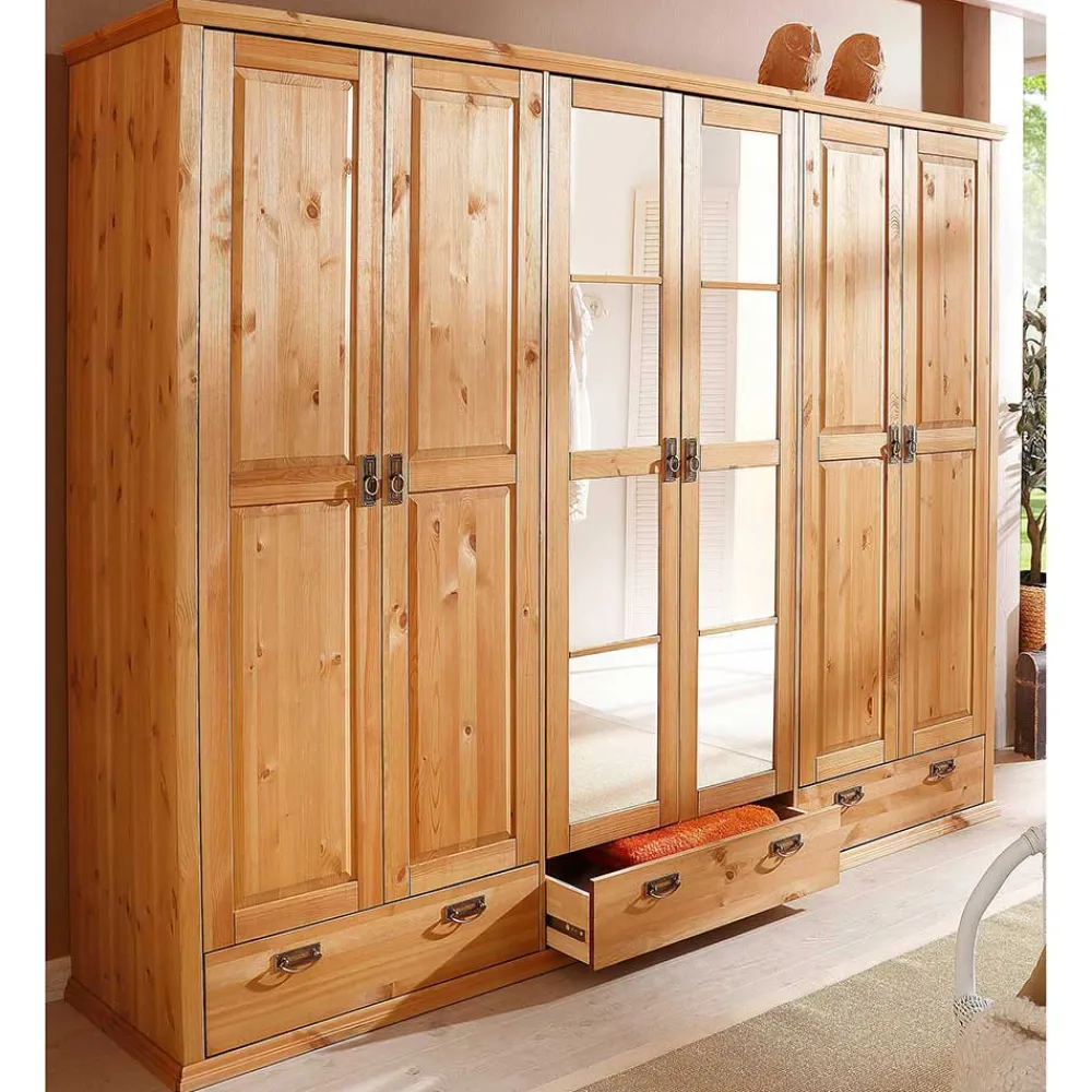 Holzkleiderschrank 245 cm Zvalonca*Pharao24 Hot