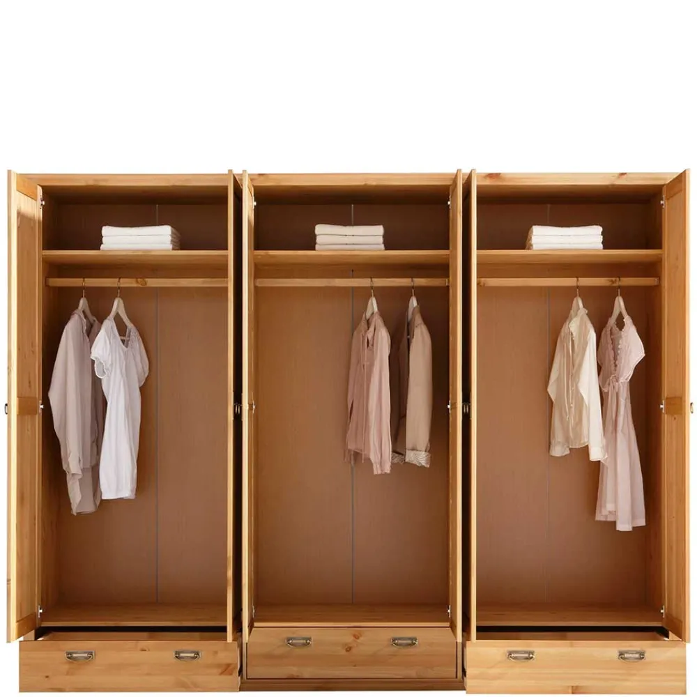 Holzkleiderschrank 245 cm Zvalonca*Pharao24 Hot