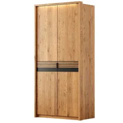 Best Holzkleiderschrank Bibliana Massivholzmöbel|Drehtürenschränke