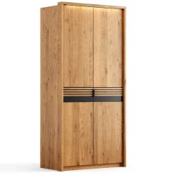 Best Holzkleiderschrank Bibliana Massivholzmöbel|Drehtürenschränke