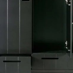 New Holzkleiderschrank Jelian Massivholz Schränke|Drehtürenschränke