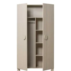 Outlet Holzkleiderschrank Malitoya Drehtürenschränke|Massivholz Schränke