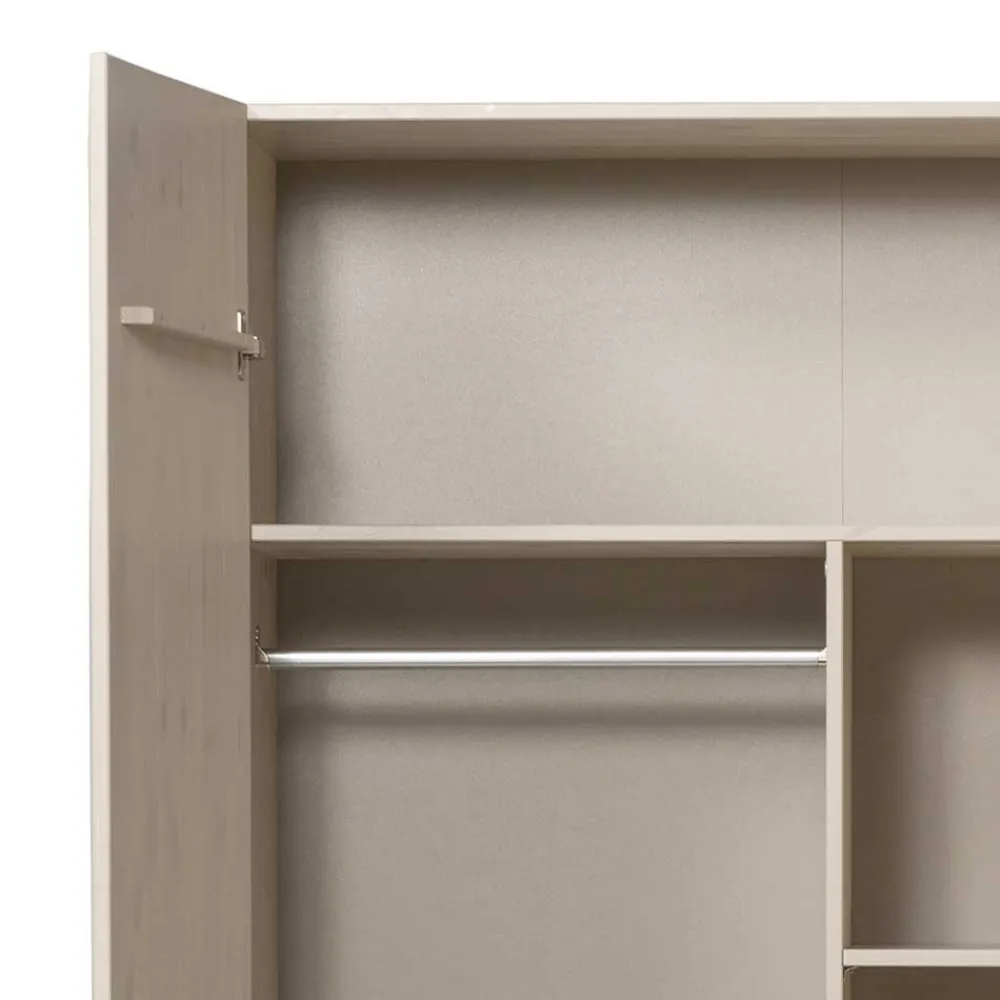 Outlet Holzkleiderschrank Malitoya Drehtürenschränke|Massivholz Schränke