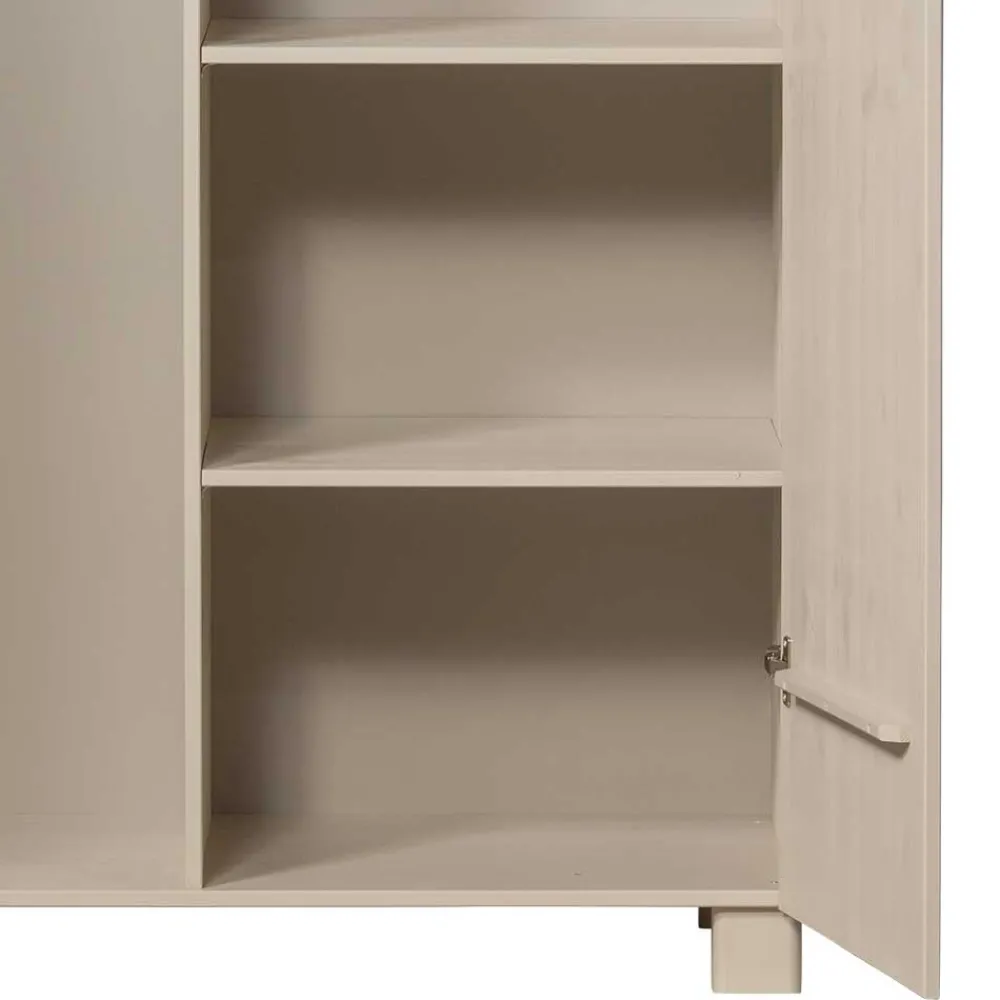 Outlet Holzkleiderschrank Malitoya Drehtürenschränke|Massivholz Schränke