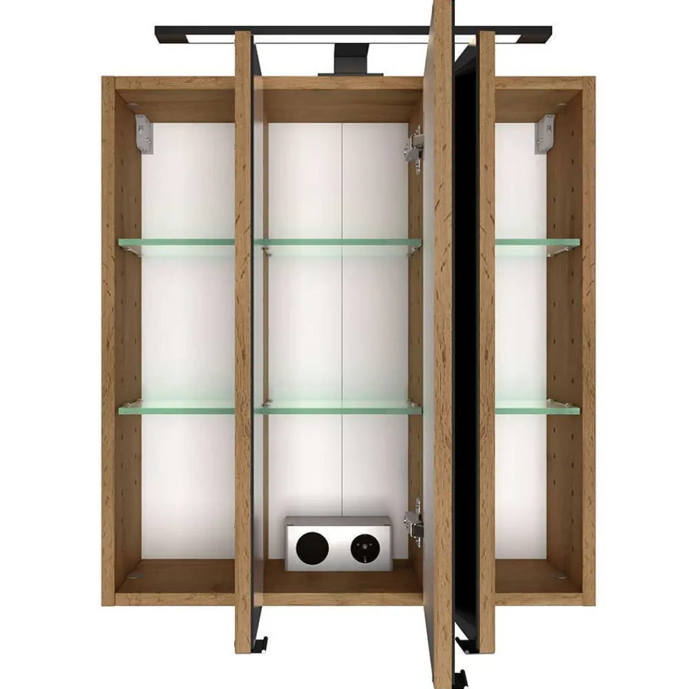 New Holzoptik Badmöbel Longos Badmöbel Sets