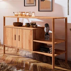 Holzregal mit Türen Artjes*Pharao24 Discount