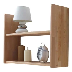Outlet Holzregal Sagemini Wohnzimmerregale|Hängeregale