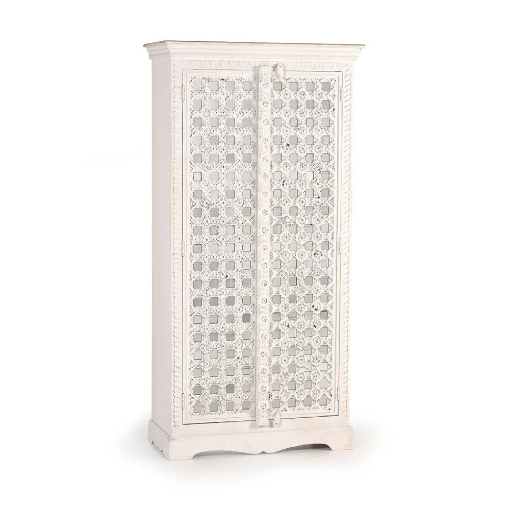 Outlet Holzschrank Massiv Eletta Dielenschränke|Bauernschränke