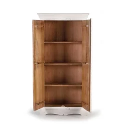 Outlet Holzschrank Massiv Eletta Dielenschränke|Bauernschränke