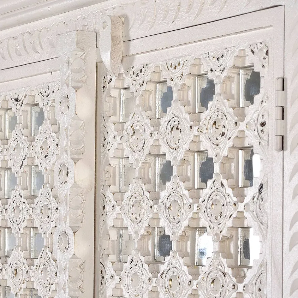 Outlet Holzschrank Massiv Eletta Dielenschränke|Bauernschränke