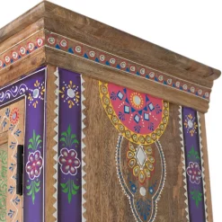 Clearance Holzschrank Massiv Trandy Wohnzimmerschrank|Vitrinenschrank