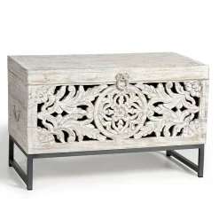 Outlet Holztruhe Annatto Truhen