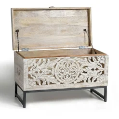 Outlet Holztruhe Annatto Truhen