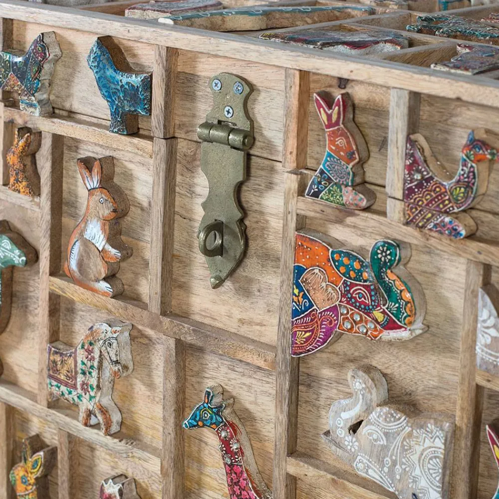 Discount Holztruhe Caveira Truhen