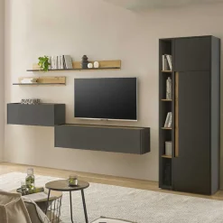 Home Office Schrankwand Uzniana*Pharao24 New