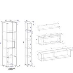 Homeoffice mit Schränken Uzniana*Pharao24 Online