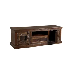 New Indisches Lowboard Mysore Massivholz Tv Möbel