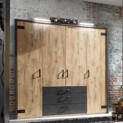 Industriestil Kleiderschrank Onlina*Pharao24 Online