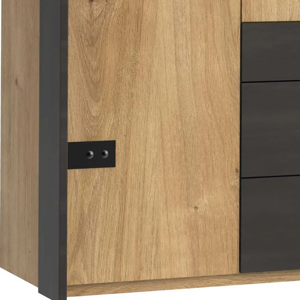 Industriestil Kleiderschrank Onlina*Pharao24 Online