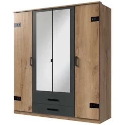Industriestil Kleiderschrank Melcian*Pharao24 Outlet